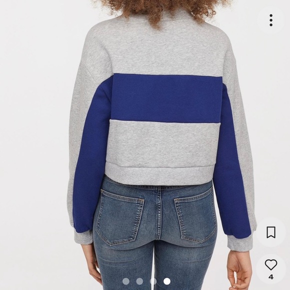 Chicago Crop Sweatshirt - Picture 2 of 2